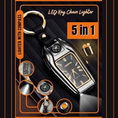 5 In 1 Key Chain Watch